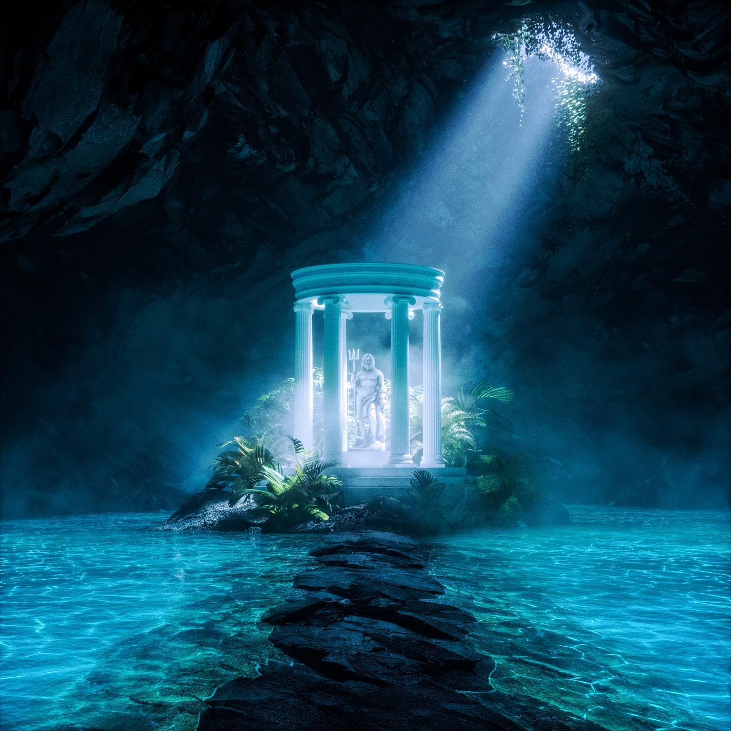 Poseidon Cave Temple