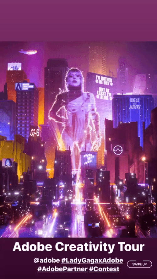 LADY GAGA x ADOBE